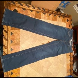Eddie Bauer truly straight straight leg jeans